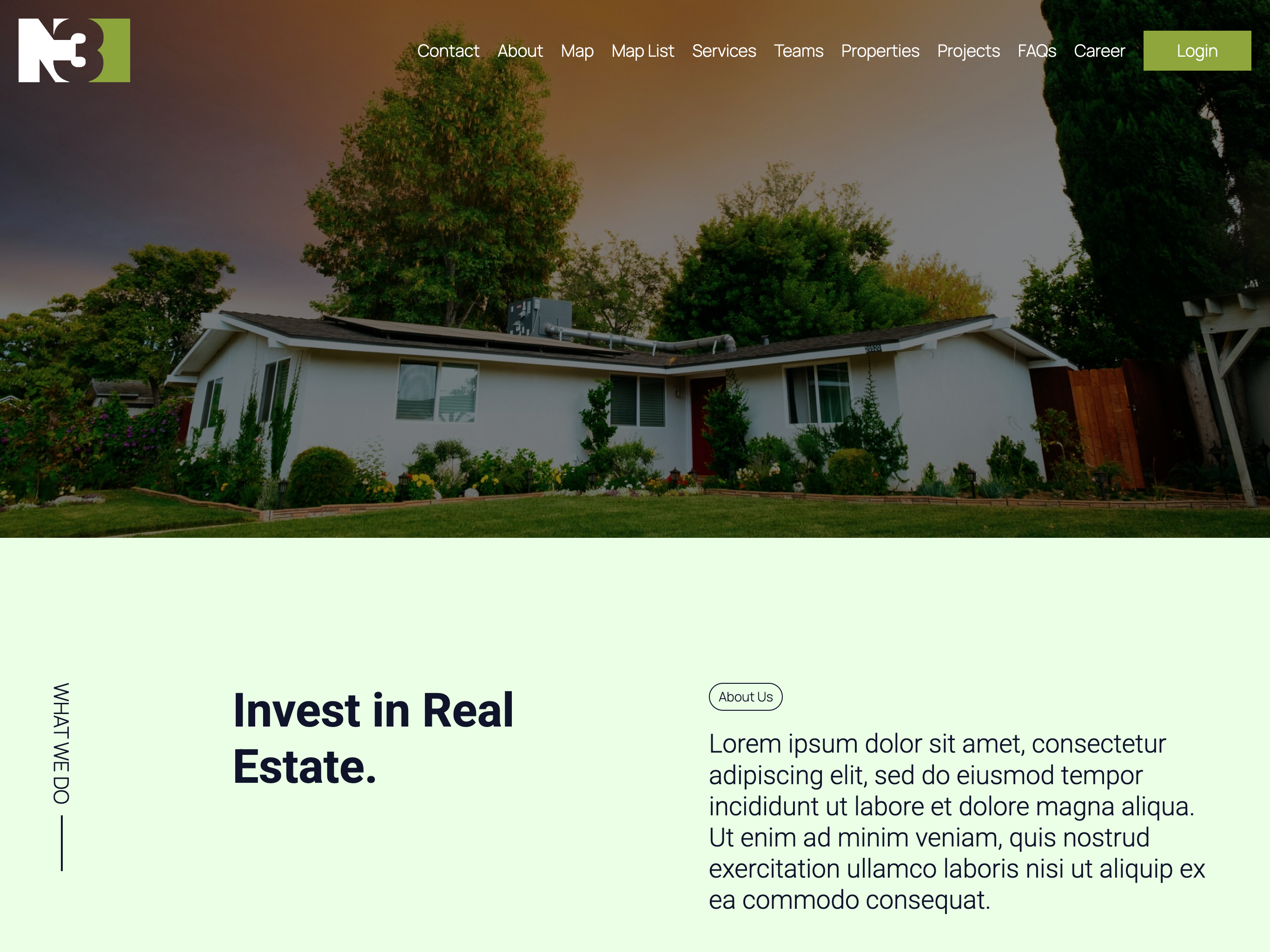 Real Estate Website