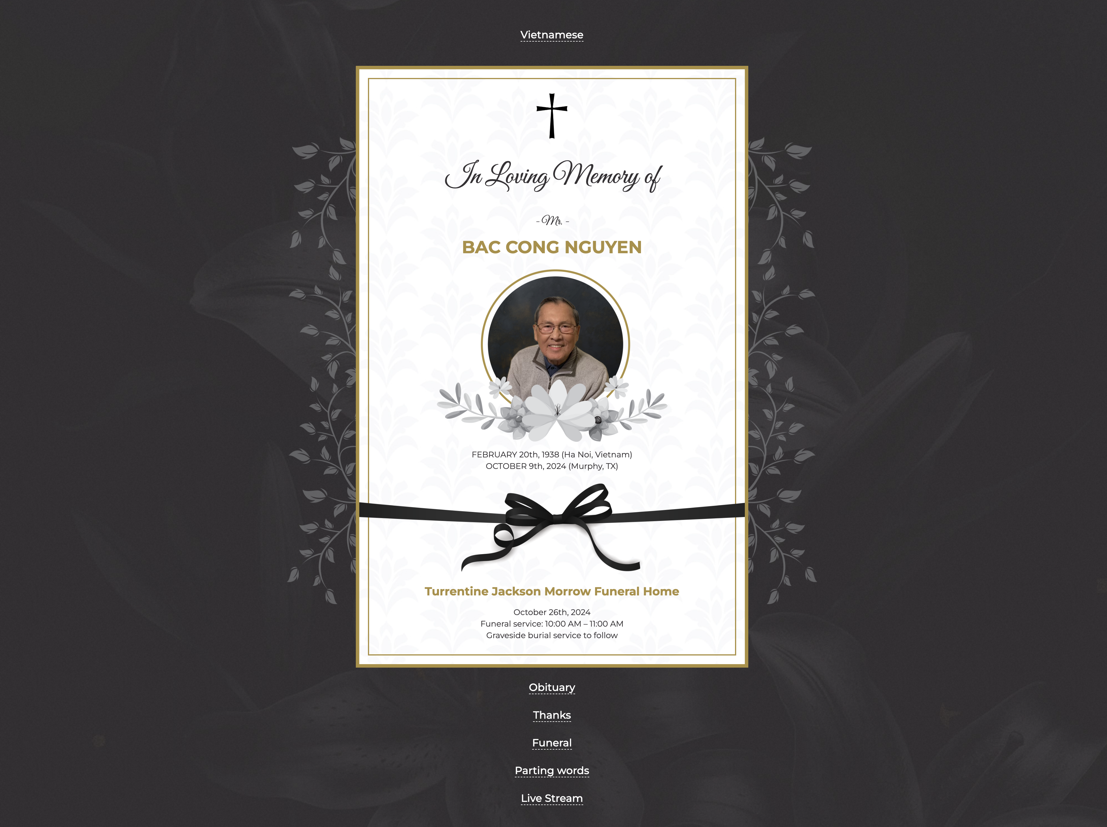In Loving Memory